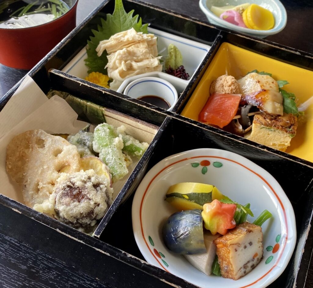 Image of traditional Kyoto cuisine